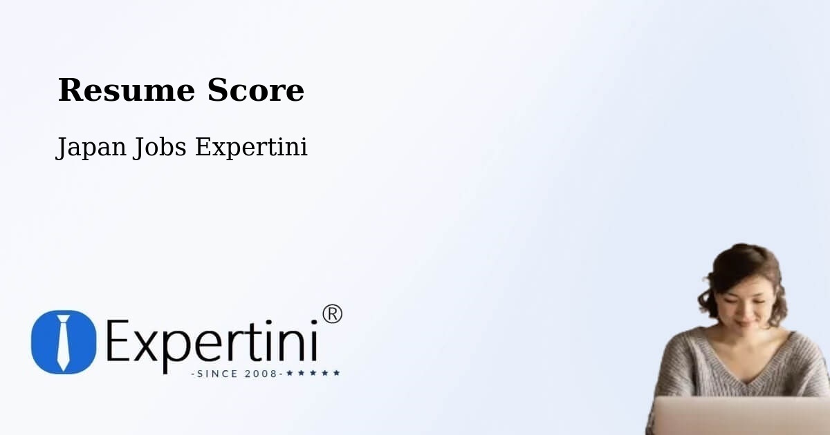 Resume Score & Job Description Match Tool – Toride - Japan Jobs Expertini